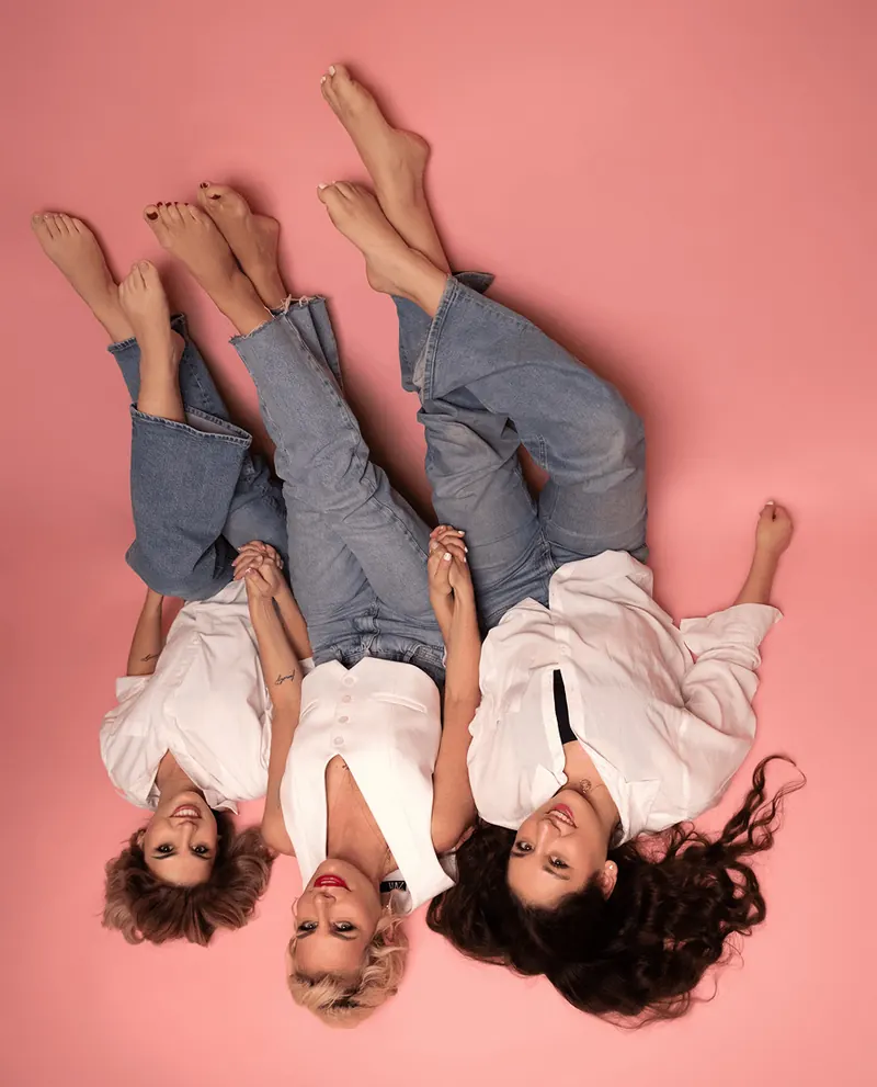 Freundinnen Fotoshooting