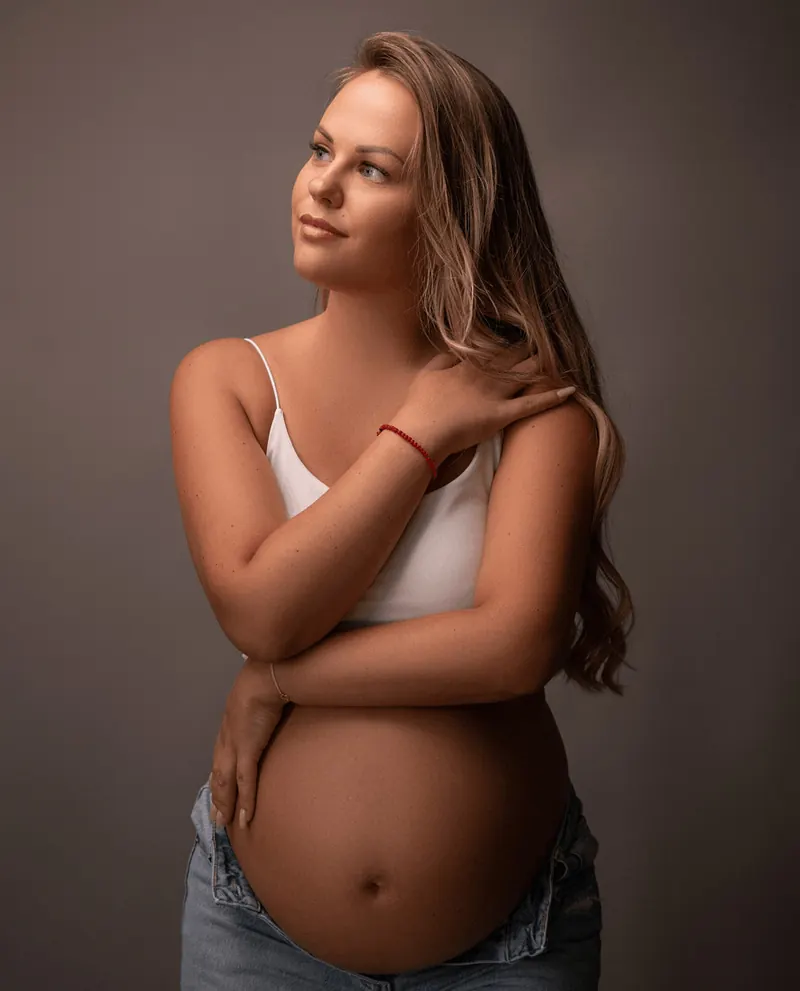Babybauch Fotoshooting